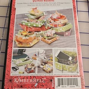 Kimberbell Machine Quilted Fabric Bowls